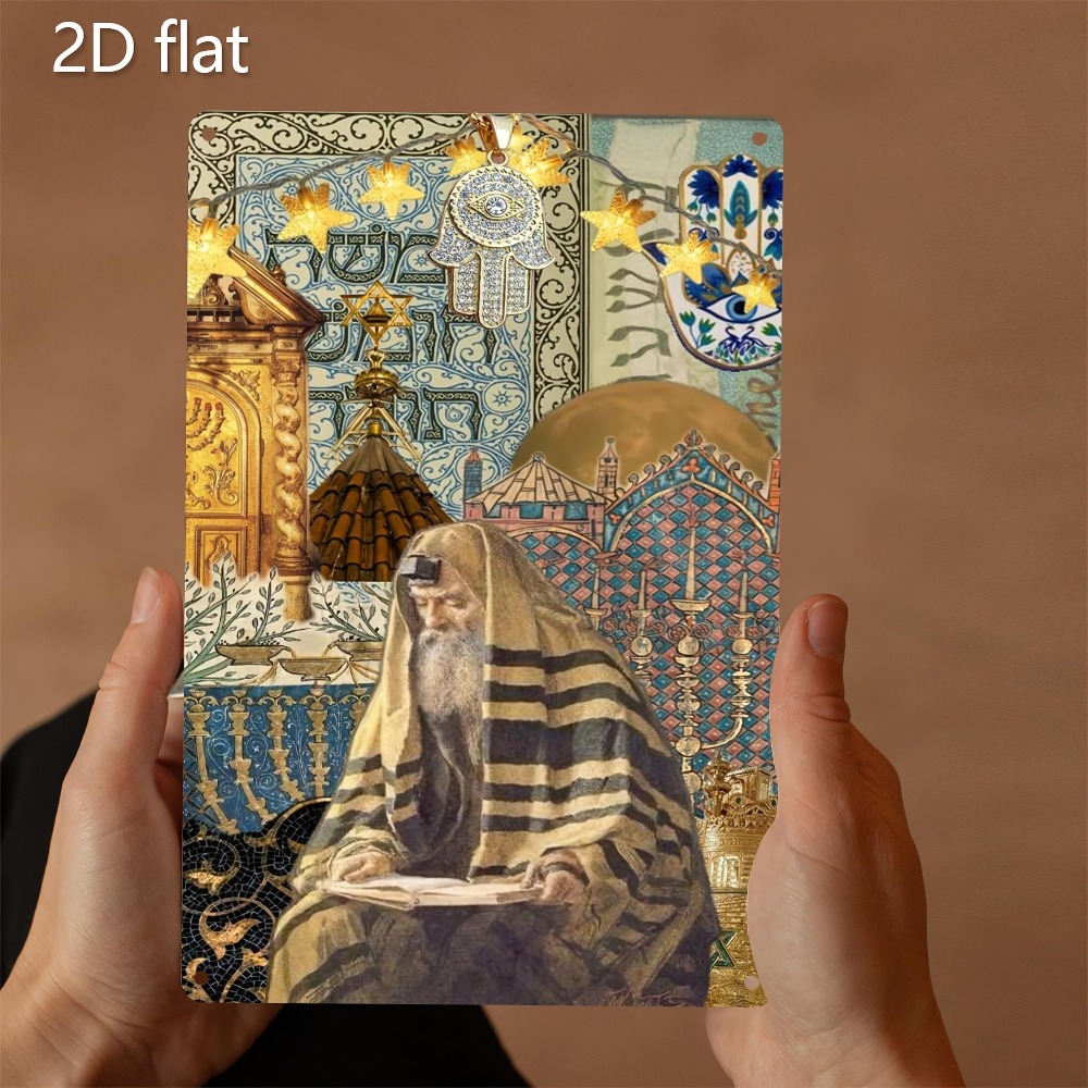 Home & Bathroom Building Products Pte Ltd Reviews - CIFBUY Vintage Jewish Elder Reading Aluminum