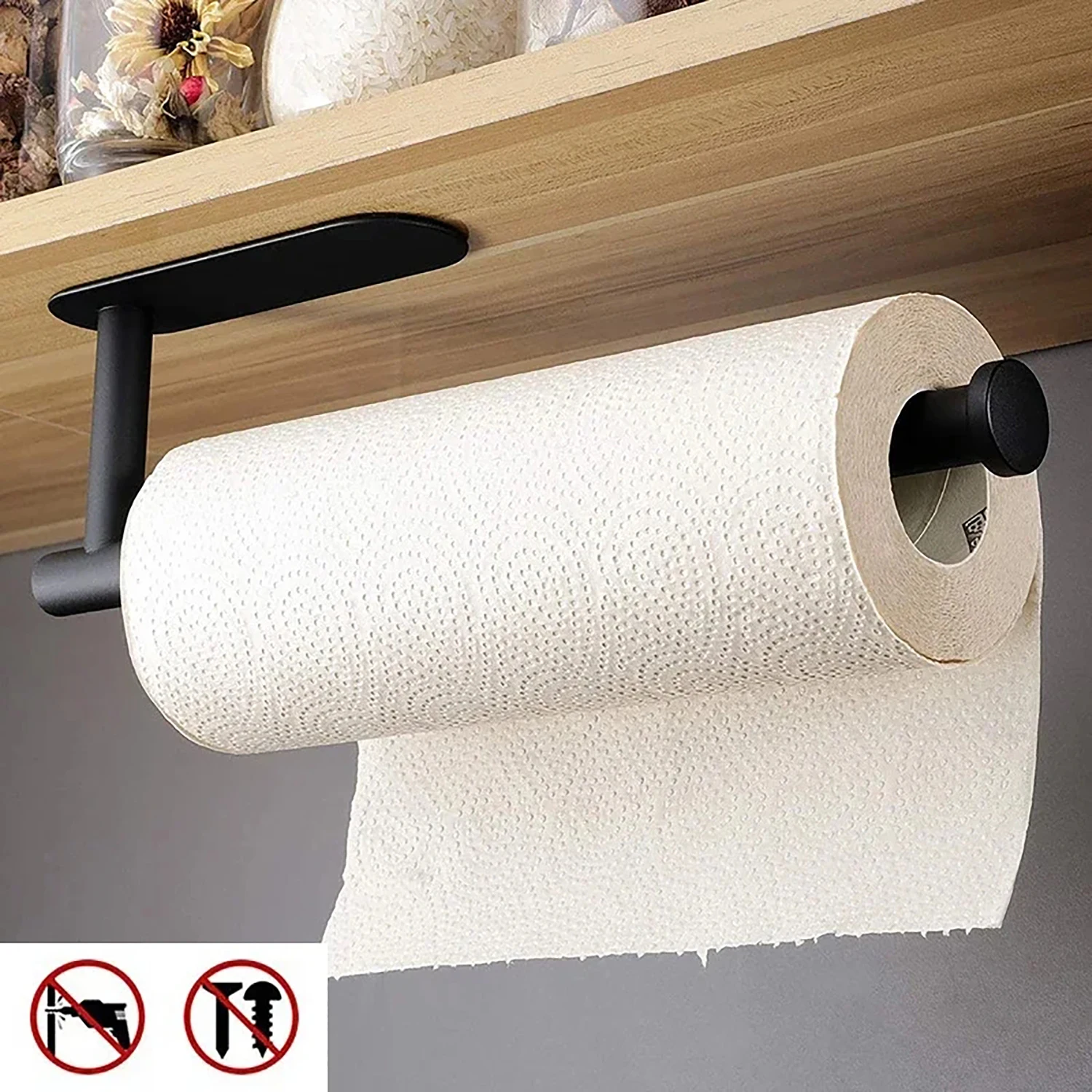 Zara Home Bathroom - Kitchen Paper Towel Holder Adhesive Tissue
