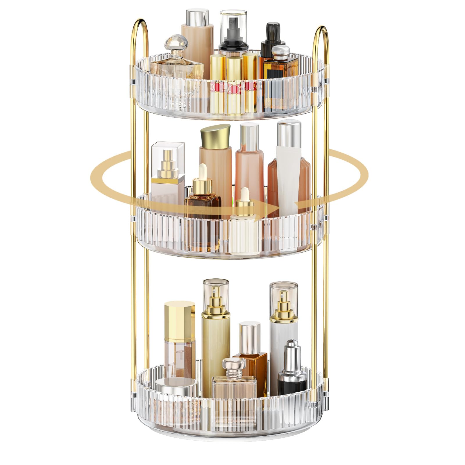 360 Rotating Makeup Organizer  - Home Essentials Bathroom Rack 评论和价格