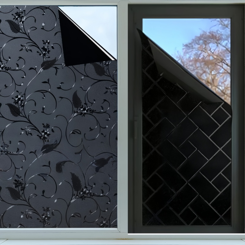 Privacy Blackout Window Film S - Home Bathroom Window Tint 评论和价格