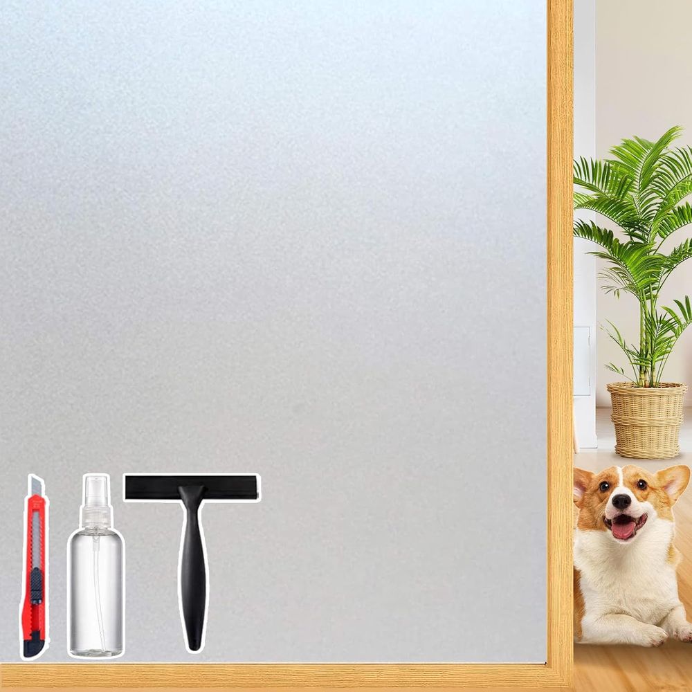 Rosted Glass Window Privacy Fi - Home Bathroom Window Tint 评论和价格