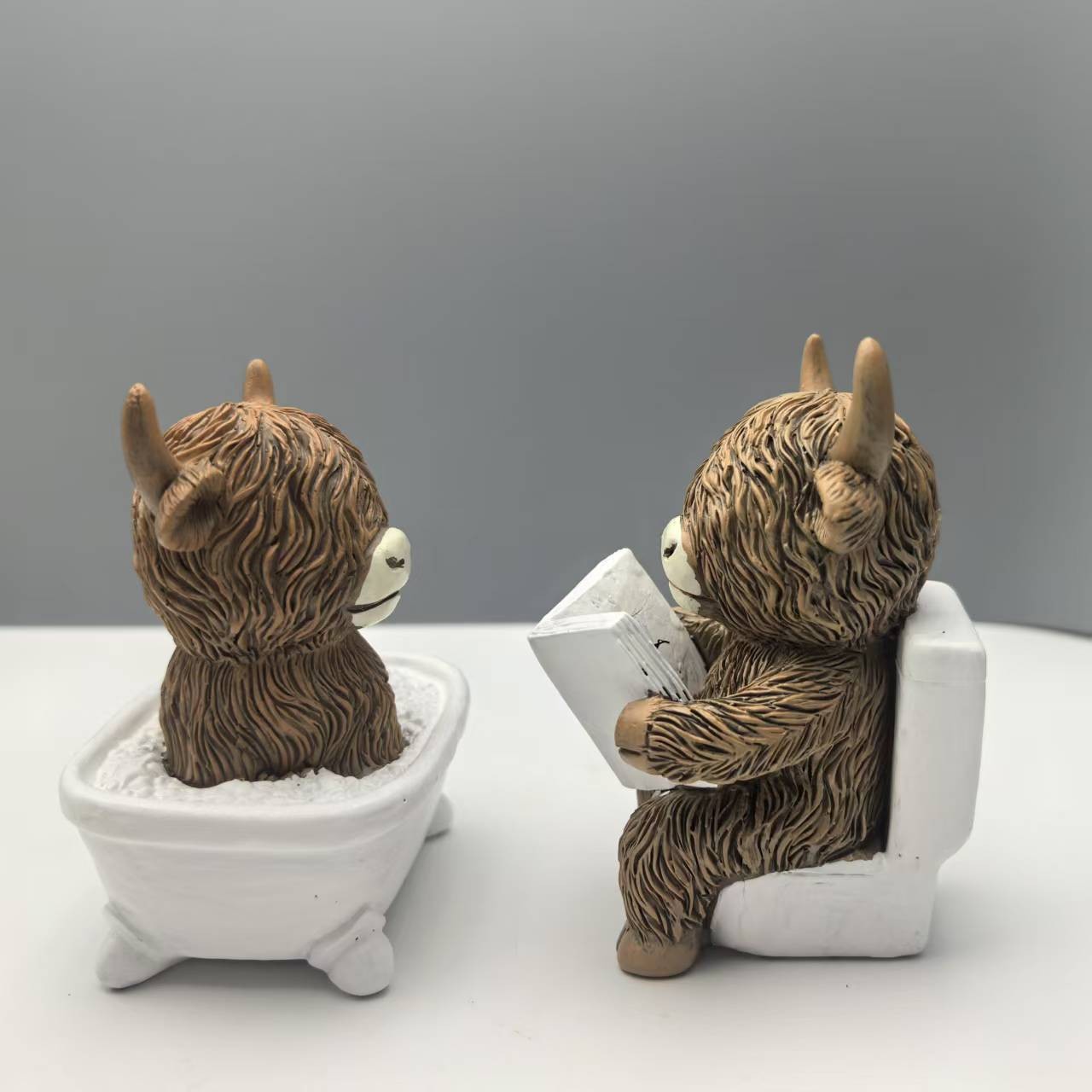 Cute Scottish Highland Cow Res - Home Of The Year Bathroom 评论和价格