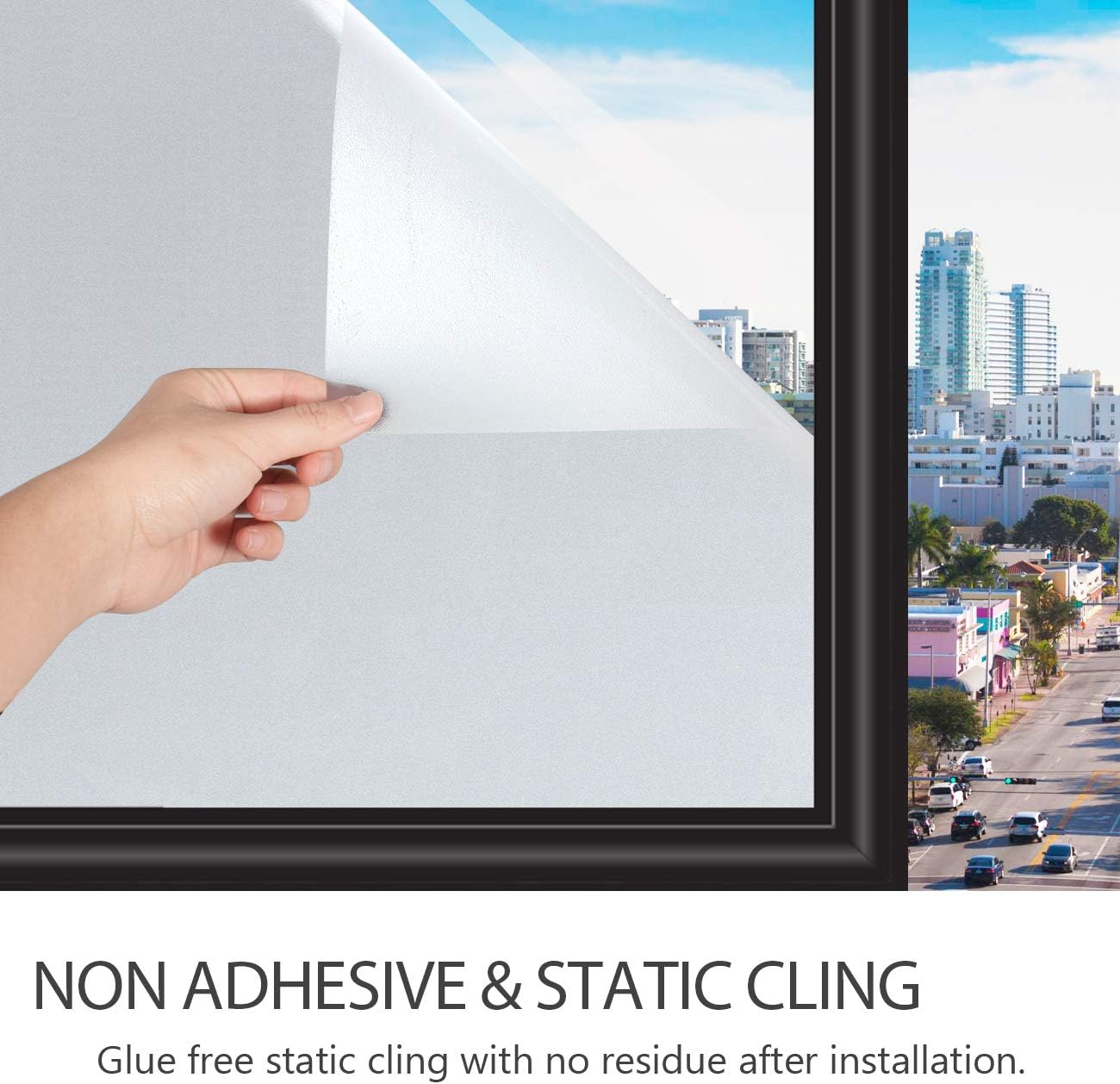 Privacy Window Film Frosted St - Home Bathroom Window Tint 评论和价格