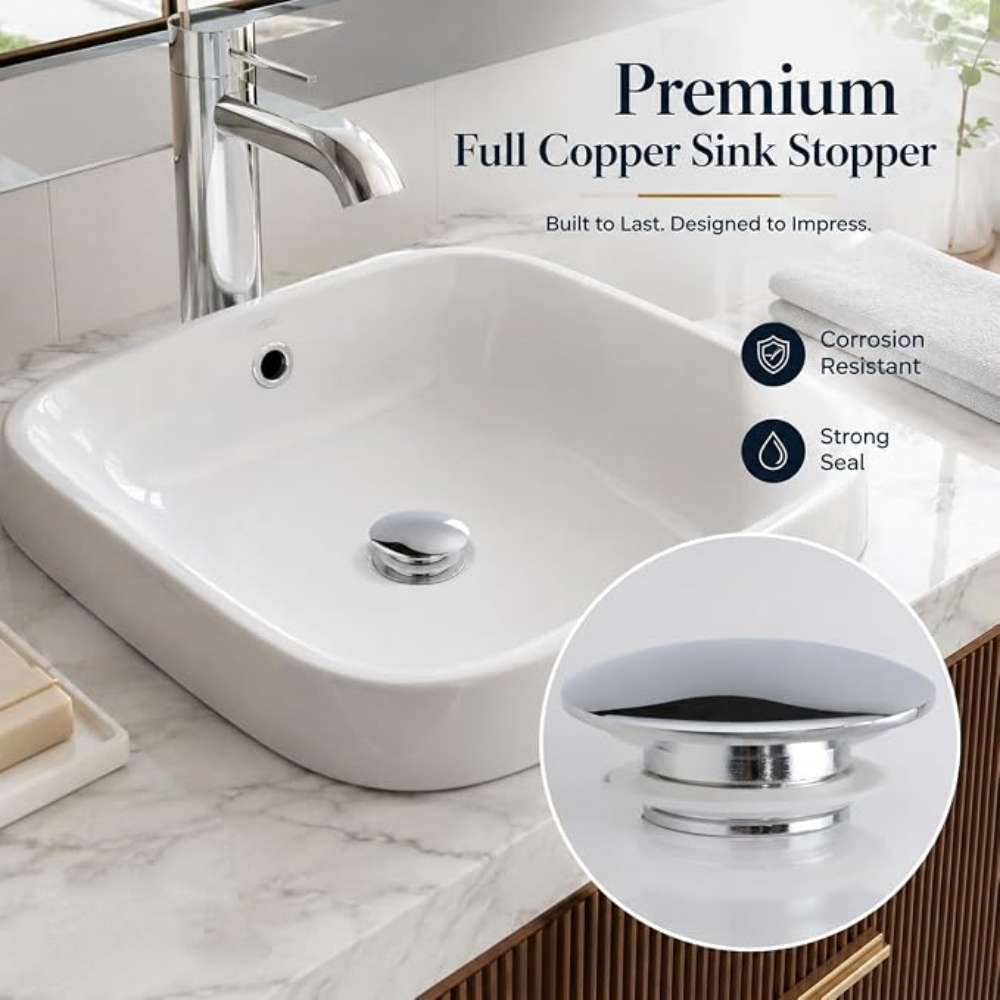 Washbasin Drain Press Type Lea - Home Bathroom Wash Basin 评论和价格