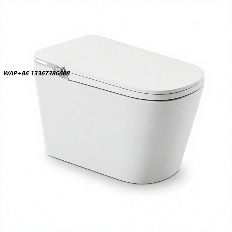 White Smart Toilet Square Bowl - Home Bathroom Toilet 评论和价格