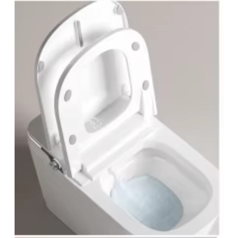 White Smart Toilet Square Bowl - Home Bathroom Toilet 评论和价格