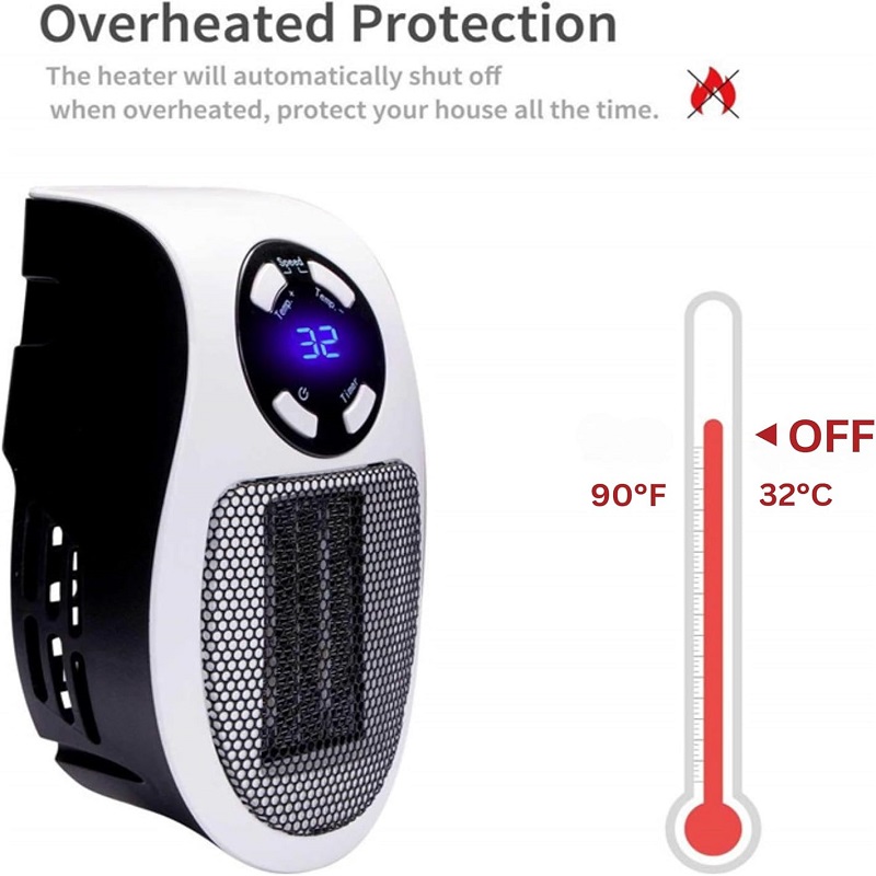 Eco Plug in Electric Heater Wa - Home Bathroom Fan 评论和价格