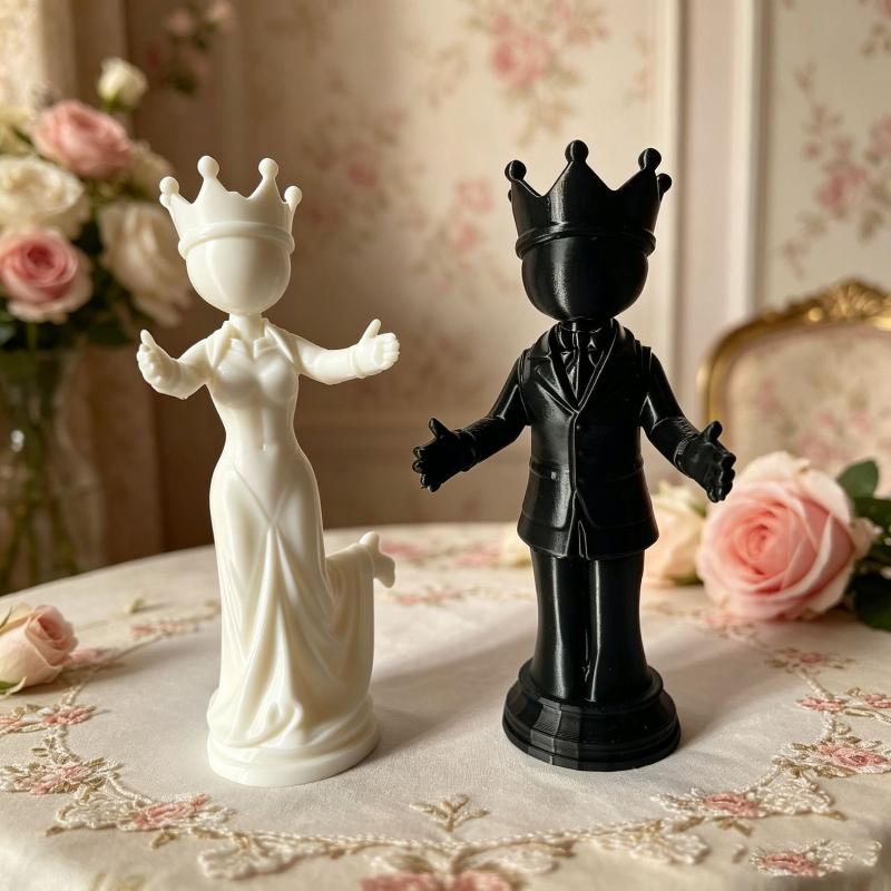 Creative 3D Printed Chess King - Home & Bathroom Building Products Pte Ltd Reviews 评论和价格