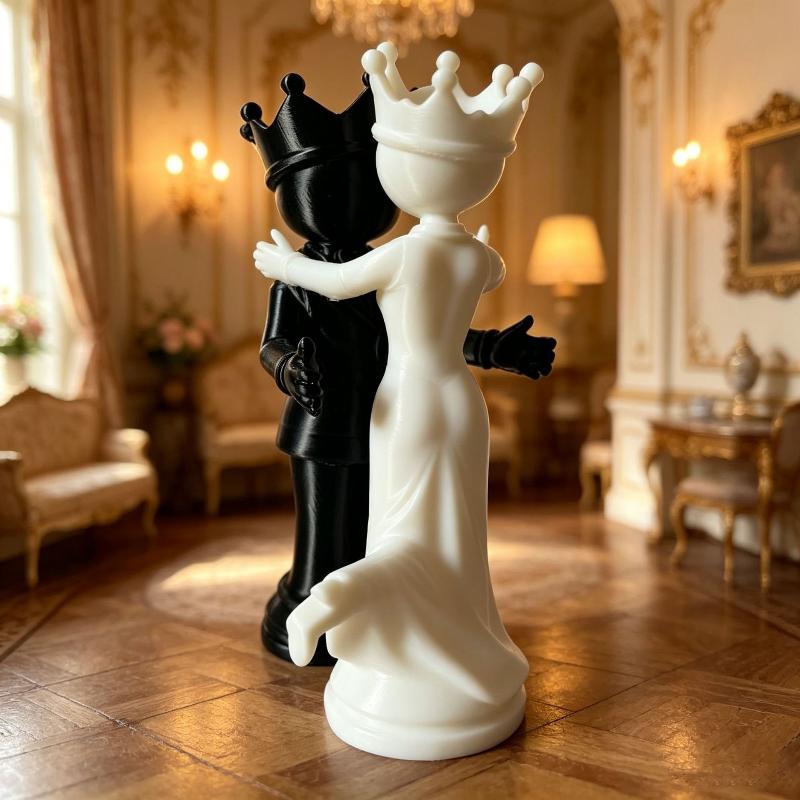 Creative 3D Printed Chess King - Home & Bathroom Building Products Pte Ltd Reviews 评论和价格