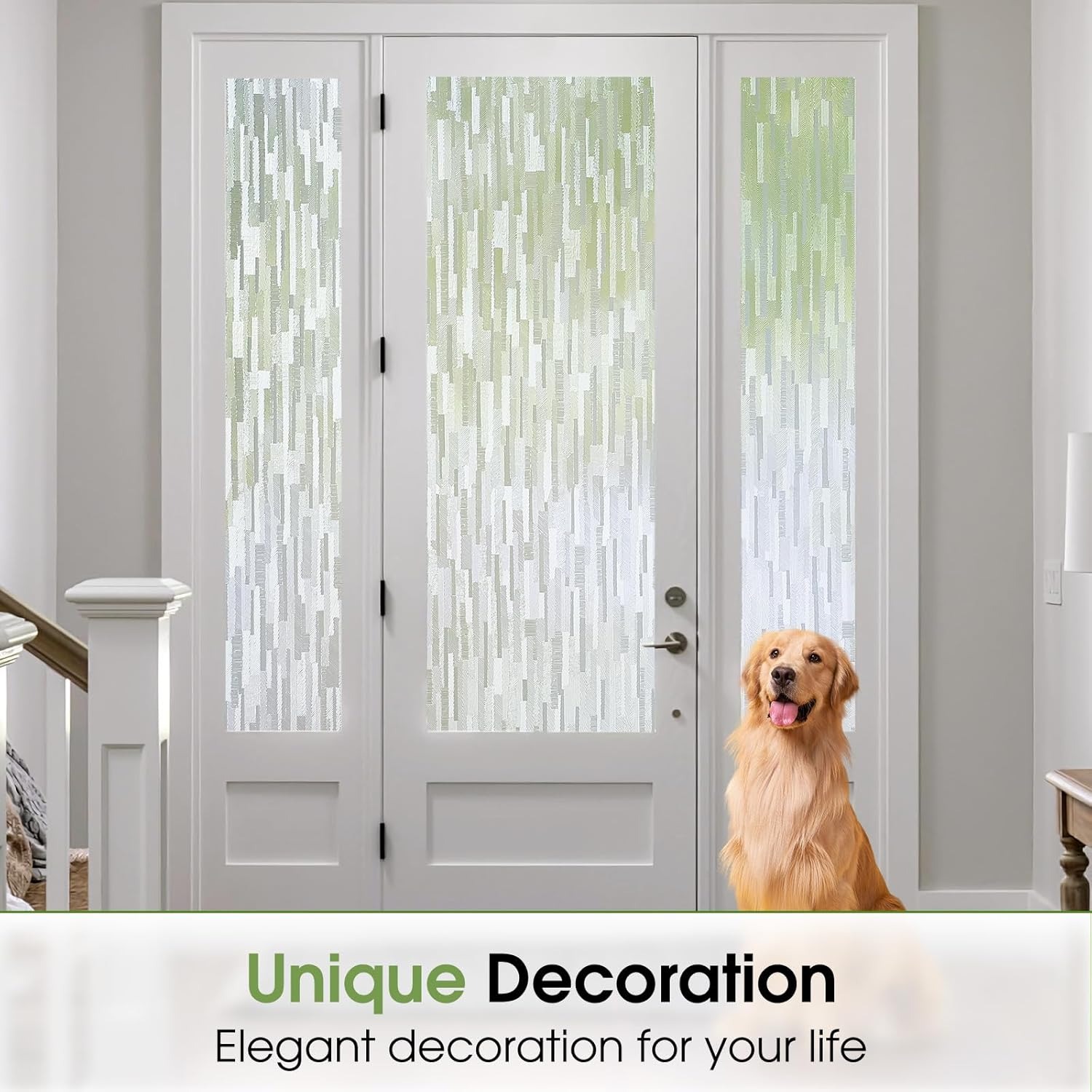 Frosted Mosaic Privacy Window  - Home Bathroom Window Tint 评论和价格