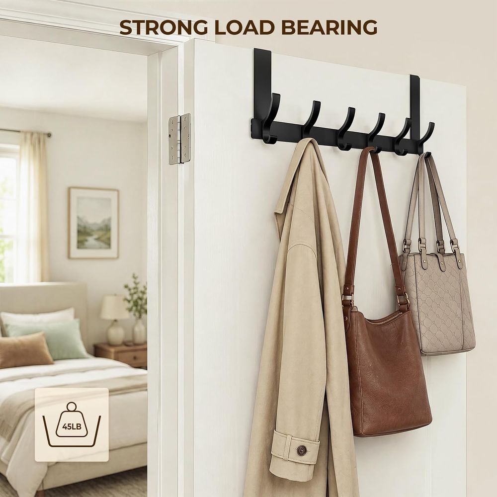 Over The Door Hooks, Door Hang - Home Essentials Bathroom Rack 评论和价格