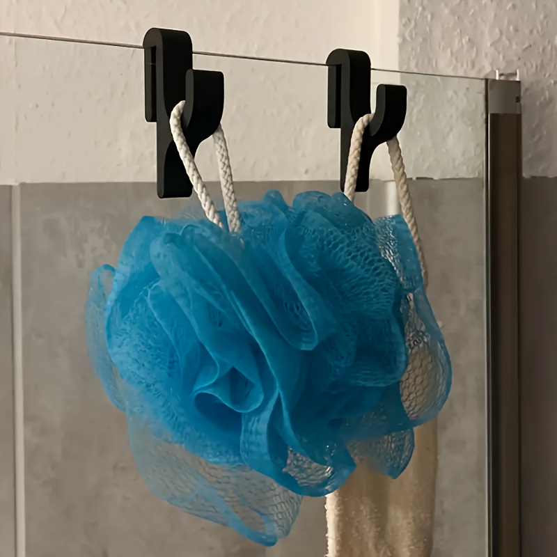 Set of 2Pcs White/2Pcs Black,  - Home Essentials Bathroom Rack 评论和价格