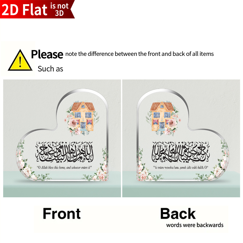CIFBUY Acrylic Plaque 2D Flat  - Home & Bathroom Building Products Pte Ltd Reviews 评论和价格