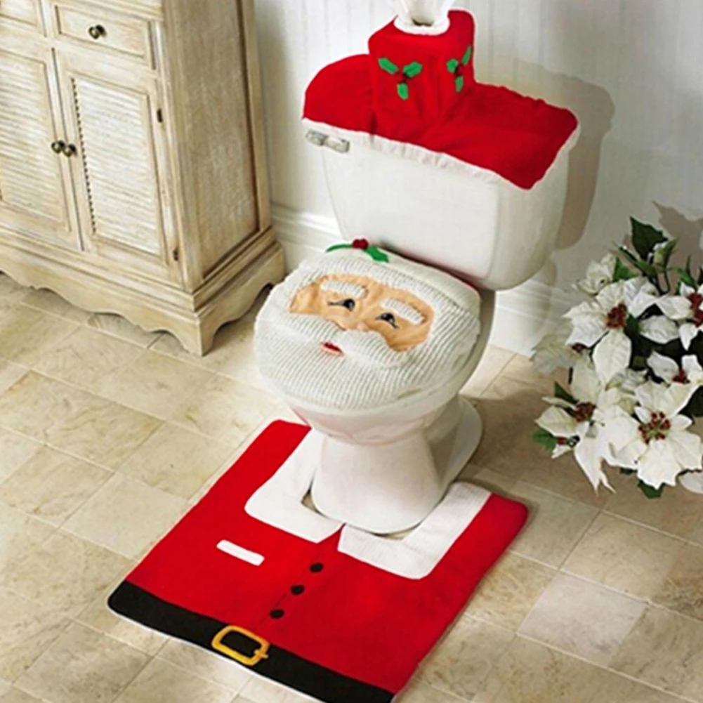 2026 Cute Christmas Toilet Sea - Home Of The Year Bathroom 评论和价格