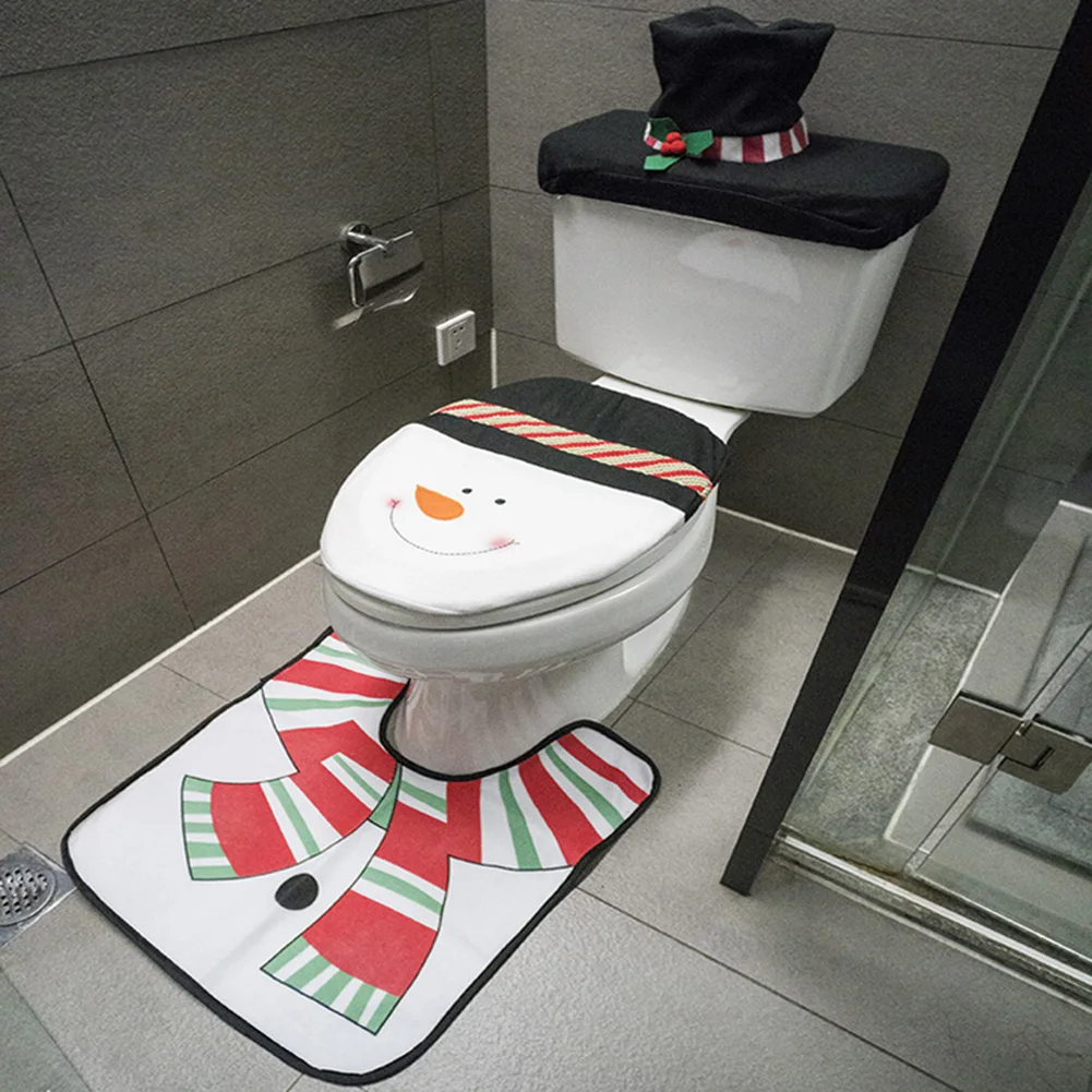 2026 Cute Christmas Toilet Sea - Home Of The Year Bathroom 评论和价格