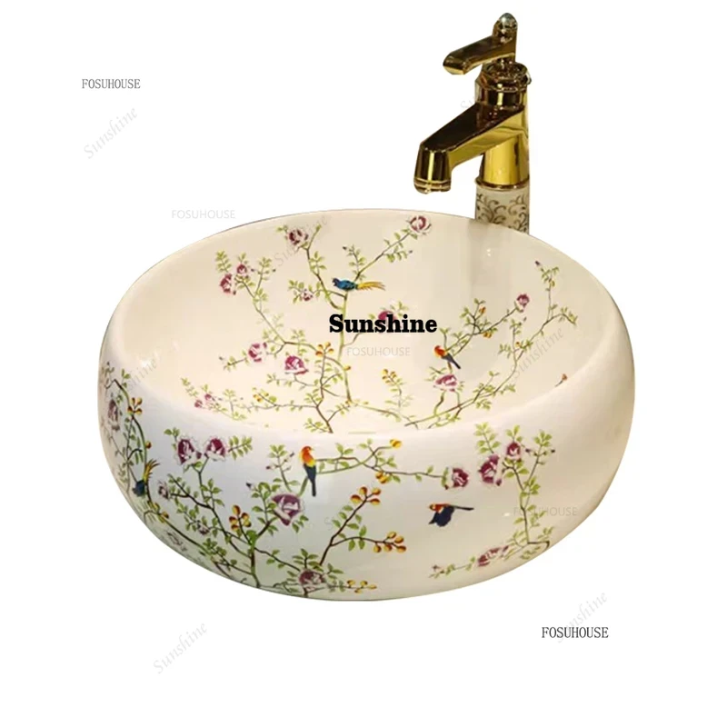 European Ceramic Wash Basin Lu - Home Bathroom Wash Basin 评论和价格