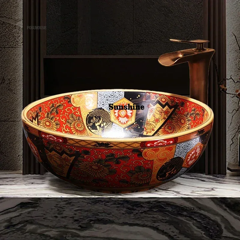 European Ceramic Wash Basin Lu - Home Bathroom Wash Basin 评论和价格