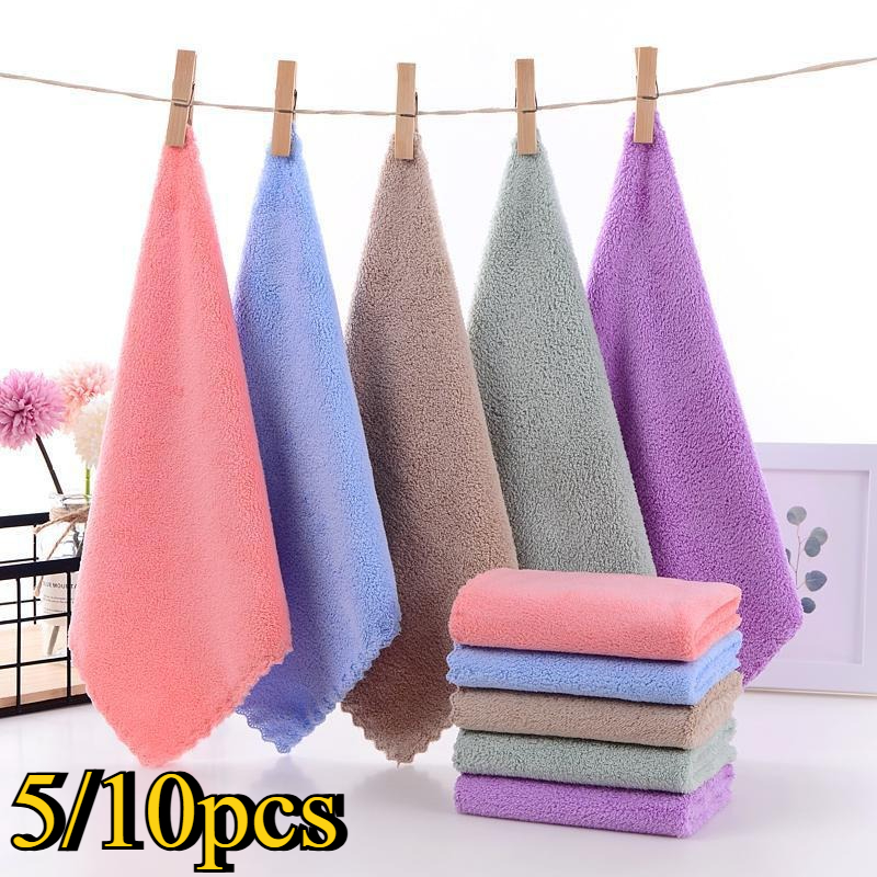 5/10pcs Solid Color Coral Flee - Zara Home Bathroom 评论和价格