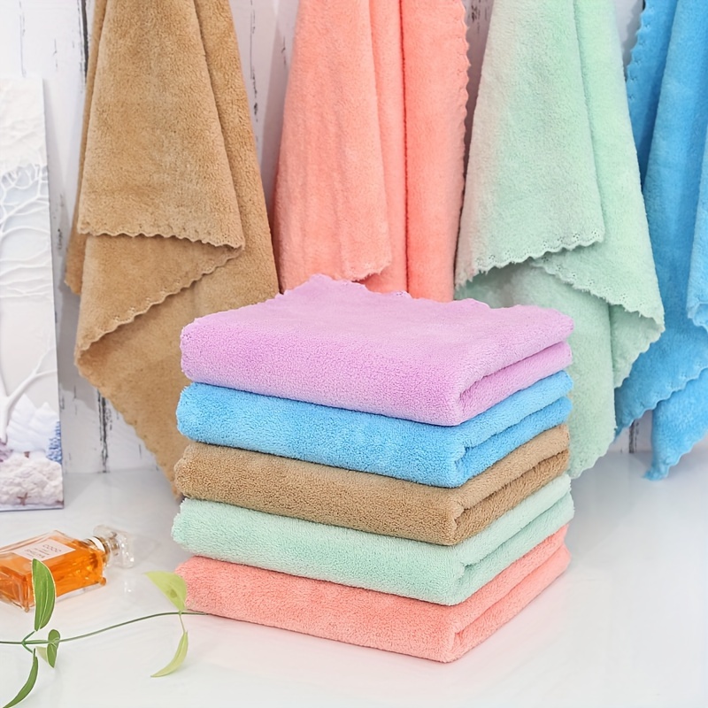 5/10pcs Solid Color Coral Flee - Zara Home Bathroom 评论和价格