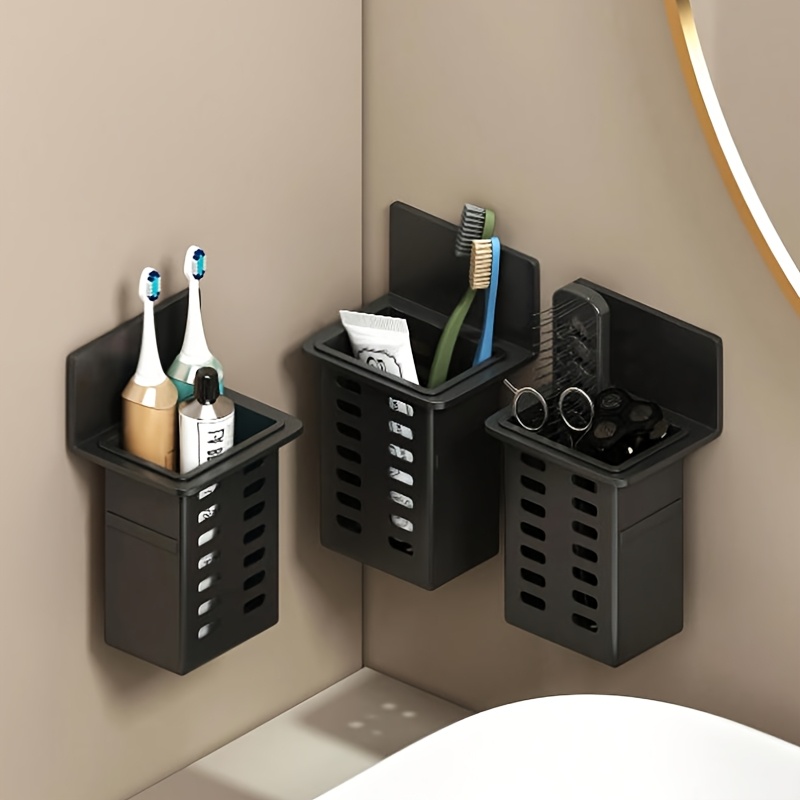 1/2/4-piece set of plastic wal - Home Essentials Bathroom Rack 评论和价格