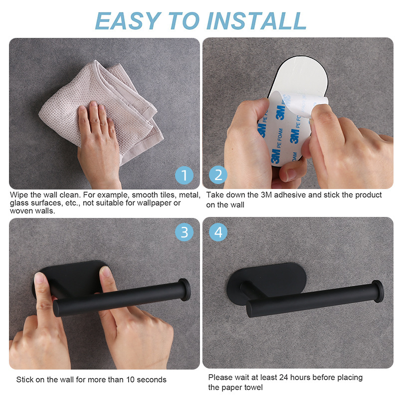 Adhesive Toilet Paper Holder S - Zara Home Bathroom 评论和价格