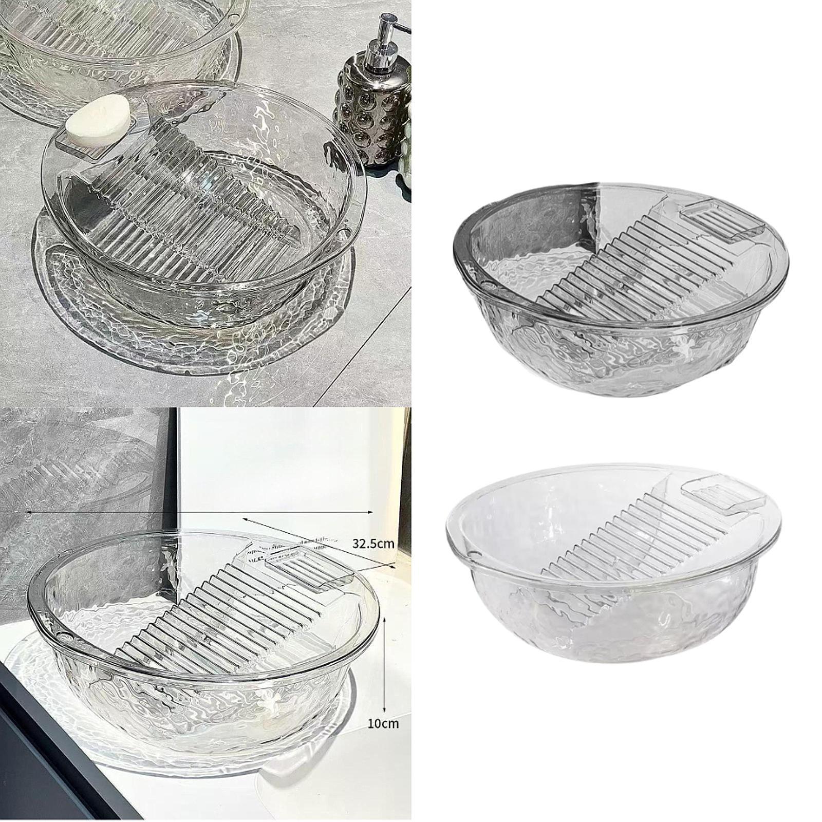 Space Saving Washboard Laundry - Home Bathroom Wash Basin 评论和价格