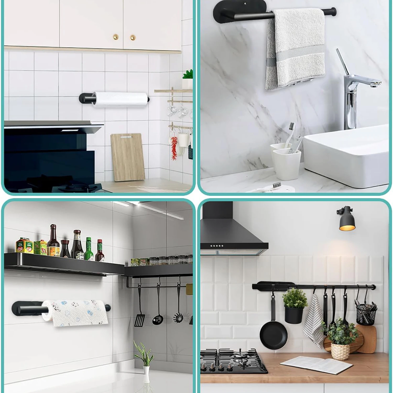 Kitchen Paper Towel Holder Adh - Zara Home Bathroom 评论和价格