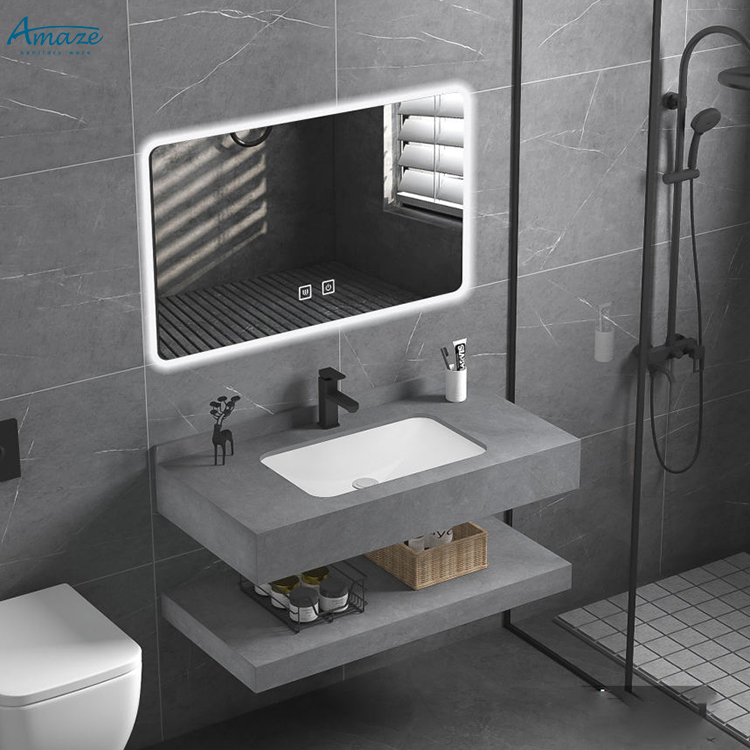 Bathroom CabinetDurable Double - Home Bathroom Wash Basin 评论和价格
