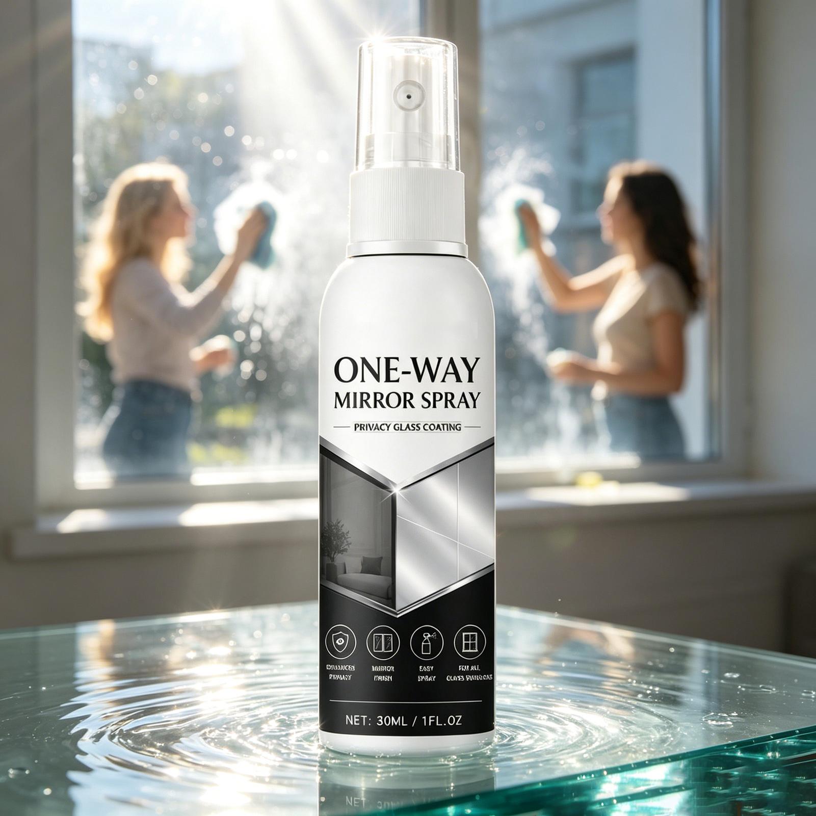 Mirror Effect Window Spray 30m - Home Bathroom Window Tint 评论和价格