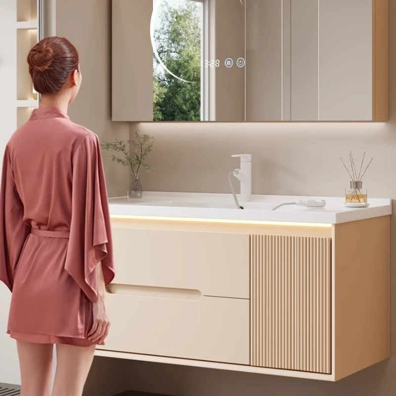 Modern Bathroom Storage Furnit - Home Bathroom Wash Basin 评论和价格
