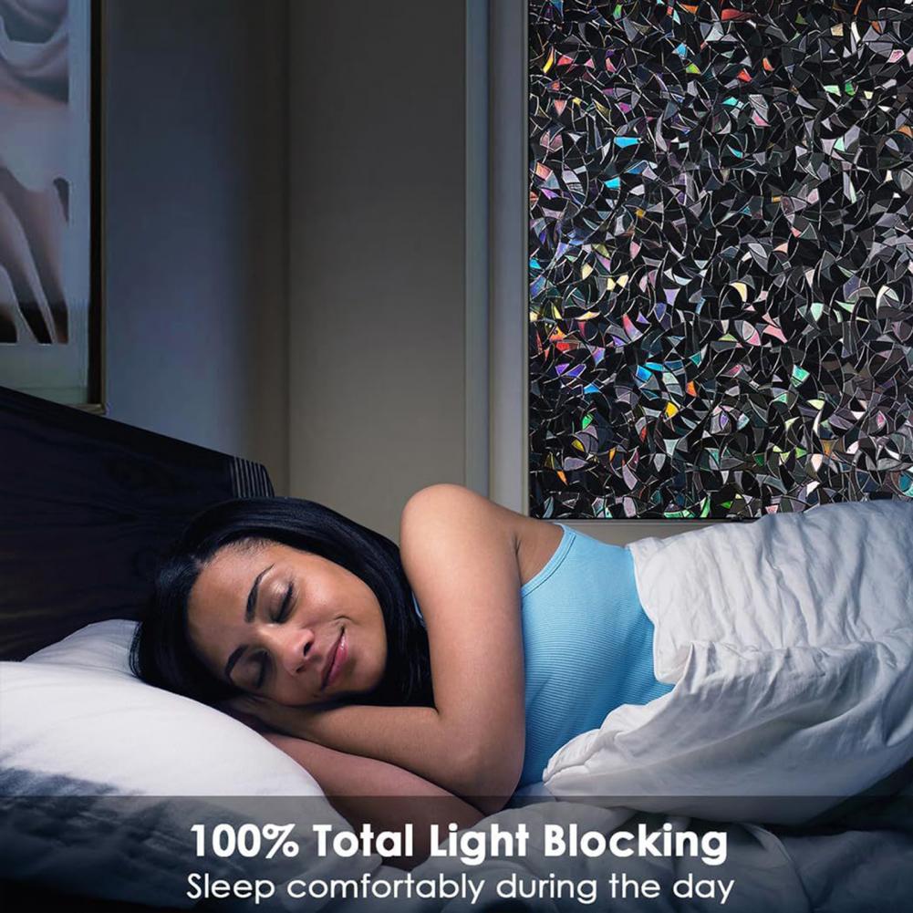 3D Black Rainbow Window Blacko - Home Bathroom Window Tint 评论和价格