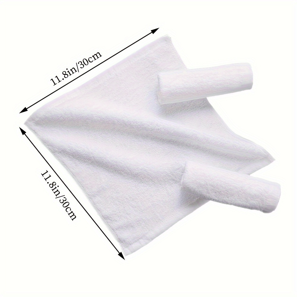 5Pcs Modern White Square Towel - Zara Home Bathroom 评论和价格