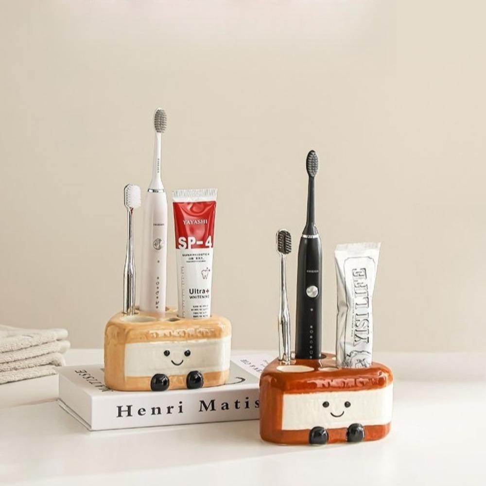 Ceramic Bathroom Toothbrush St - Home Bathroom Wash Basin 评论和价格