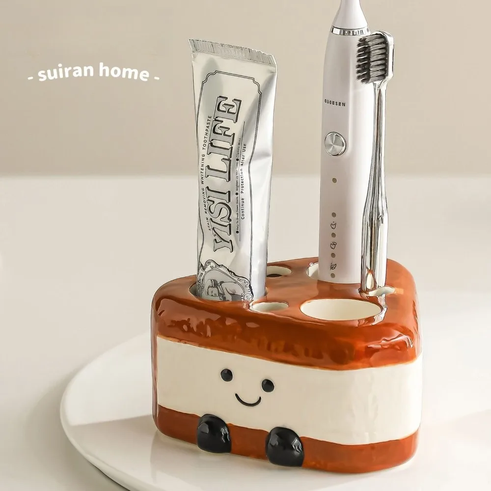 Ceramic Bathroom Toothbrush St - Home Bathroom Wash Basin 评论和价格