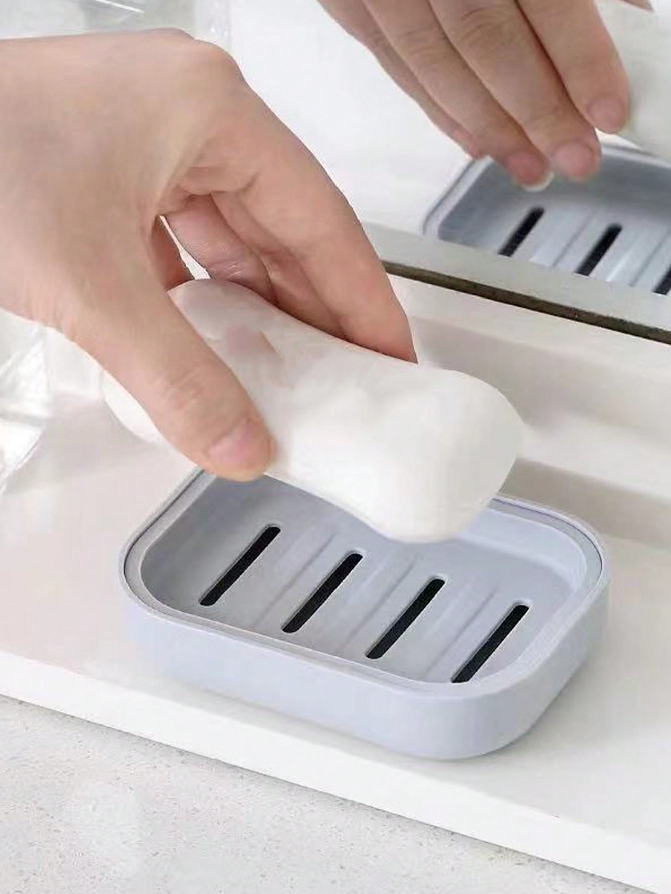 Simple Soap Dish, Draining Soa - Home Essentials Bathroom Rack 评论和价格