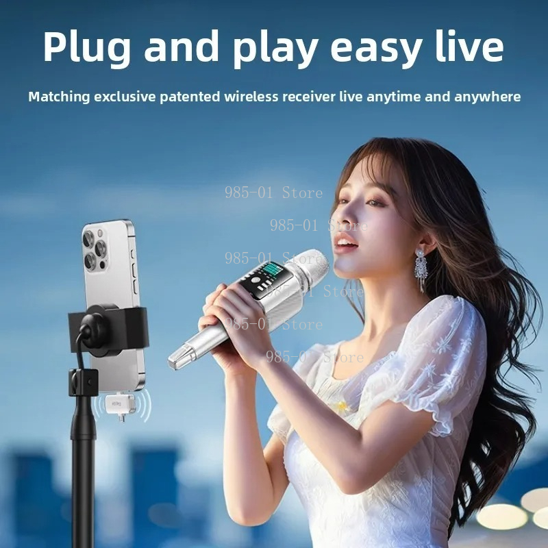 H9 Wireless Karaoke Mic Speake - Home & Bathroom Building Products Pte Ltd Reviews 评论和价格